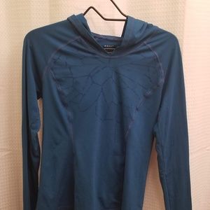 Mountain Hardwear Running Hoodie L Teal